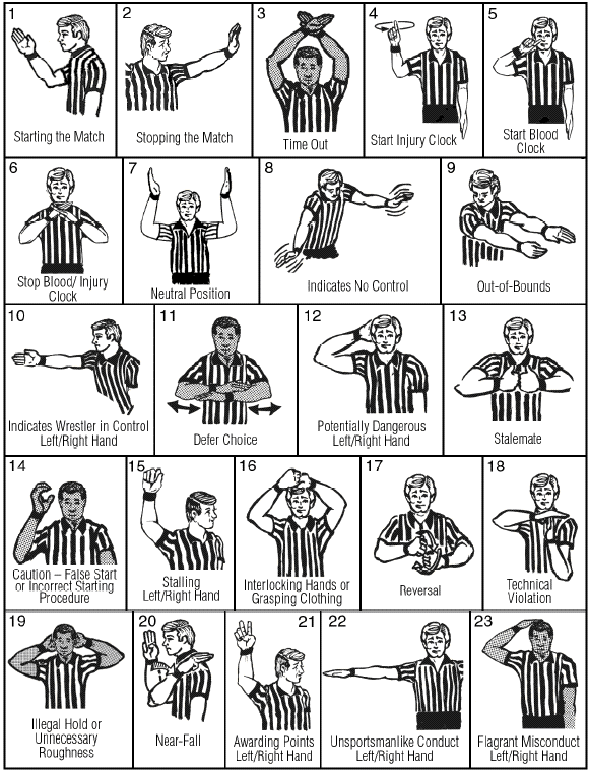 Baseball Signals Chart